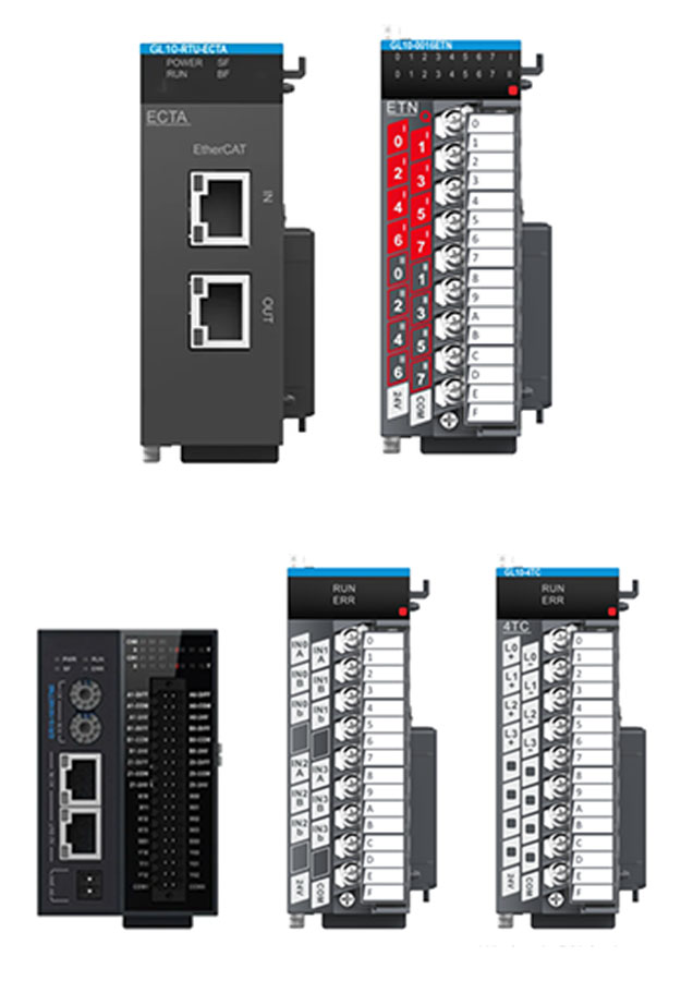 GL10 ve GR10 I/O modülleri